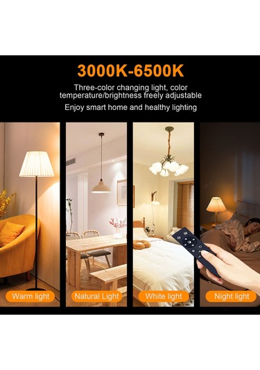 Suofeng Uzaktan Kumandalı Akıllı Led Ampul - 16 Milyon Rgb Renk Değişimi, Sonsuz Karartma & Sesli Uygulama Kontrolü Alexa/google Home Yatak Odası Işık