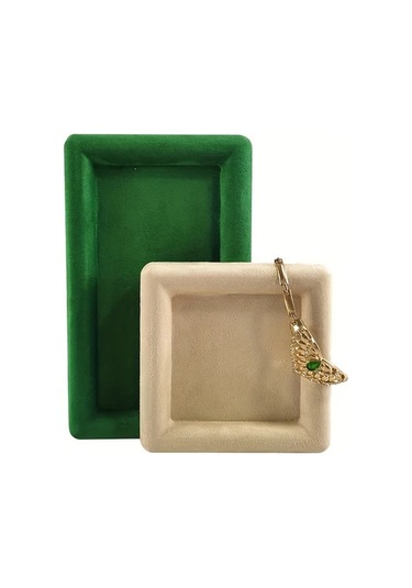 Willowhaven Çok Renk Seçenekli 12x12cm Yüksek Kalite Mücevher Organizatör Tepsisi