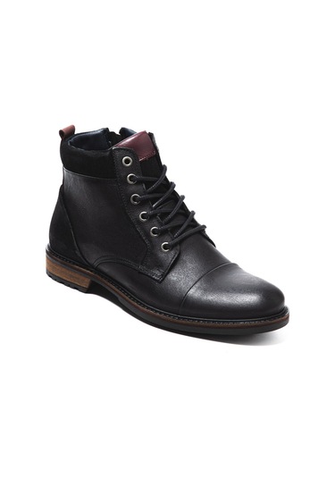 Bot Erkek 1041 020 Wk-john May Orkut Suede Black Siyah