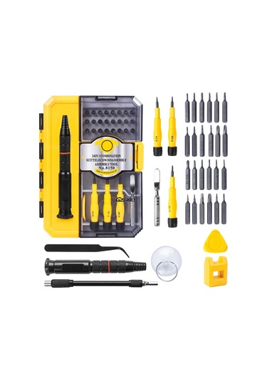 34 Uçlu Çok Fonksiyonlu Hassas Tamirci Tornavida Seti