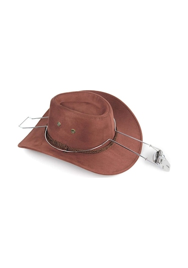 Monyee Araç İçi Metal Kapı Şapka Tutucu, Dayanıklı Ve Kompakt Tasarım, Kolay Kurulum, Araç Aksesuarı GÜMÜŞ