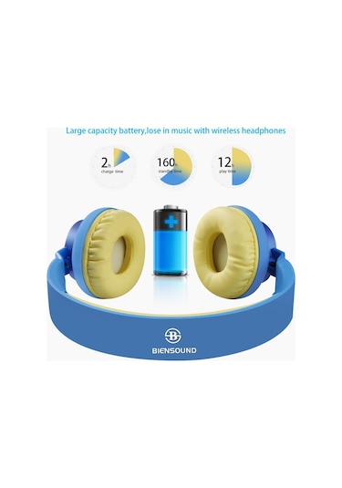 Biensound BT60 Katlanabilir Bluetooth Kulak Üstü Kulaklık