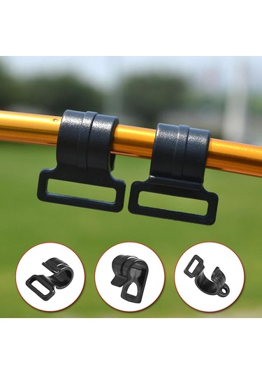 10 Adet Kelepçe Branda Kelepçeleri Tente Kelepçeleri Katlanır Kelepçeler Çadır Askısı Kamp Kelepçeleri Kancalar 11 20 6mm Diğer