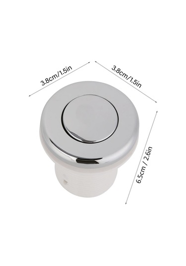 Konesam 28mm Montaj Delikli Su Geçirmez Pnömatik Basınç Anahtarı - Abs Malzeme, 50w Deneme, Çöp Yıkama Ve Jakuzi İçin Uygun