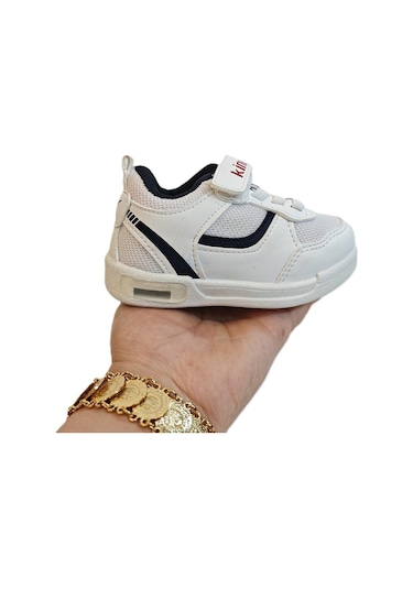 Kinetix Hornet Fx Beyaz Cırtlı Bebe Erkek Çocuk Spor Ayakkabı Beyaz