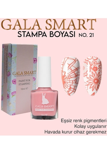 Gala Smart - Stampa Boyası 10 Ml No:21
