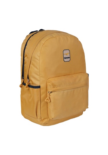 3 Bölmeli Su Geçirmez Kumaş Tablet Bölmeli Seyahat Sırt Çantası 2115s-sarı Sarı