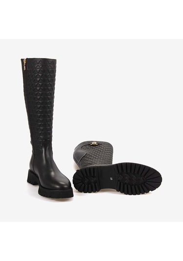 Mocassini Kadın Çizme 5780-69 Siyah Analın