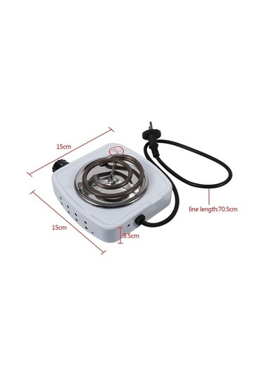 Dr Elektrikli Soba, Elektrikli Tek Brülör Ocak Brülörü Bej Altın - Gümüş