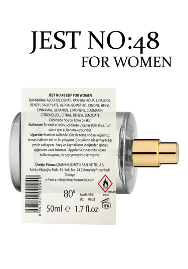 Jest No:48 Edp For Women