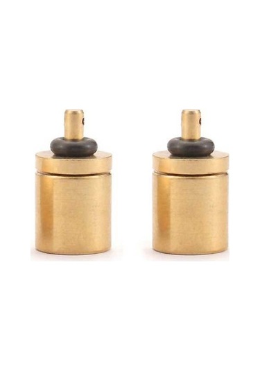 Ebitda Profesyonel Pirinç Gaz Tankı Dolum Adaptörü - Sızdırmaz Altın Çift Kauçuk Halkalı Altın