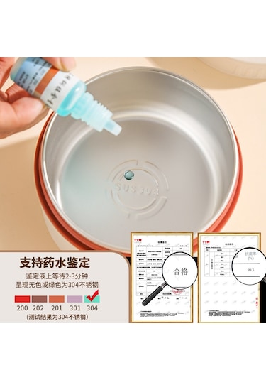 Gıda Tutmak Için Taşınabilir Paslanmaz Çelik Termal Yemek Kabı Yalıtım Termos Kutusu Sı Ofis Çocuklar Bento Suluk, Matara 42203078