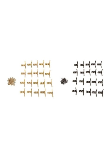 Ebitda Suntek 20 Adet 90 Derece Destek Yaylı Menteşe Kapı, Küçük Boyutlu