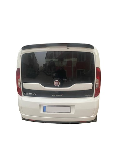 Fiat Doblo D3 D4 2010 - 2023 Sport Style Spoiler Plastik