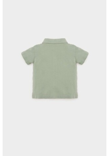 DeFacto Erkek Bebek Pike Kısa Kollu Polo Basic Düz Tişört B7007A525SMKH434 Haki DeFacto Erkek Bebek Pike Kısa Kollu Polo Basic Düz Tişört B7007A525SMKH434 Haki
