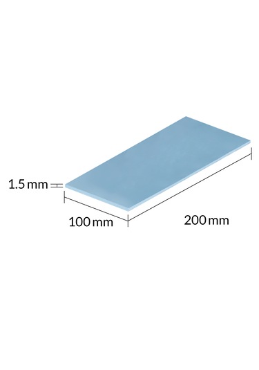 Arctıc Tp-3termal Ped200x100mm /1.5mm 2'li Paket Actpd00060a
