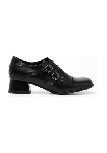 Nappa Pelle Nero Oxford Klasik Kadın 1n5791dm Donna Serena 5791dm Nap Pel Ne/lız Ner Siyah