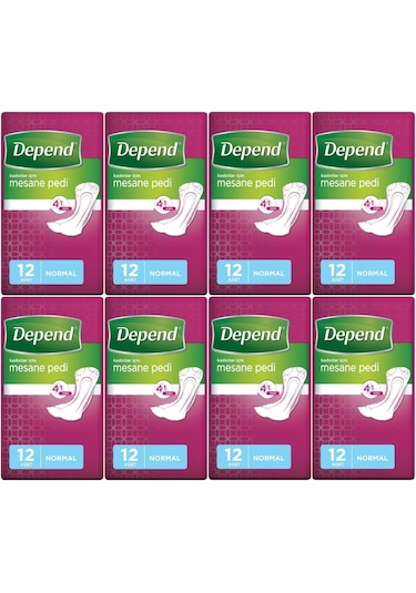 Depend Mesane Pedi Kadın Normal 8 x 12 Adet