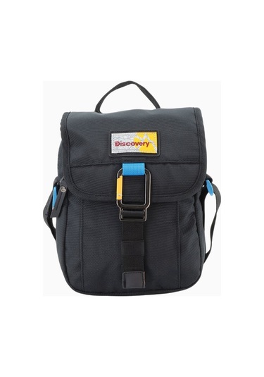 Discovery Icon Rfıd Korumalı Flap Over Utility 2.8l Kapasiteli Unisex Omuz Çantası Siyah
