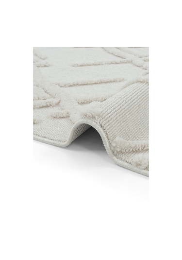 Cool Halı Palazzo Krem Mutfak Halısı Bukle Tezgah Önü Leke Tutmaz Yumuşak Kabartmalı İskandinav Halı