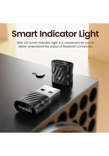 Toocki USB 5.3 Bluetooth Adaptör