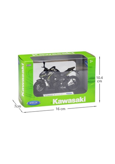 Welly 1 18 2017 Kawasaki Z 1000r Motosiklet