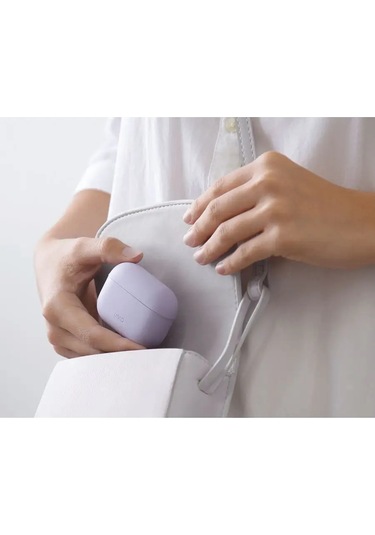 Unıq Airpods Uyumlu Pro 2 İçin Lıno Silikon Kılıf Bilek Askısı İle 147855455 Leylak