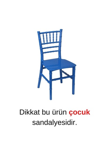 Galleon Design Luna Trend Çocuk Sandalyesi Mavi