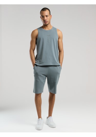 Everlast Ever Relaxed Regular Gri Erkek Şort Gri