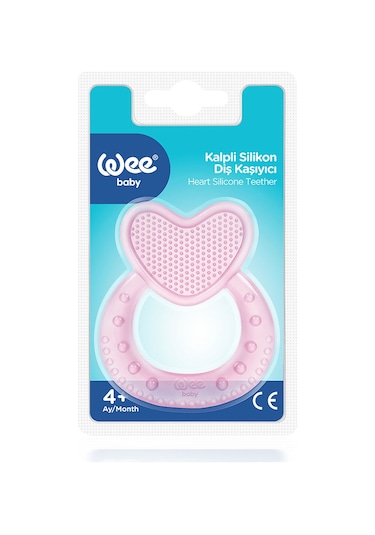 Kalpli Silikon Diş Kaşıyıcı Pembe