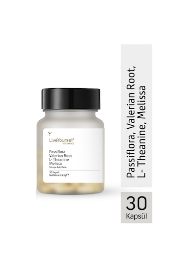 Live Yourself Passiflora Valerian Root L-theanine Melissa