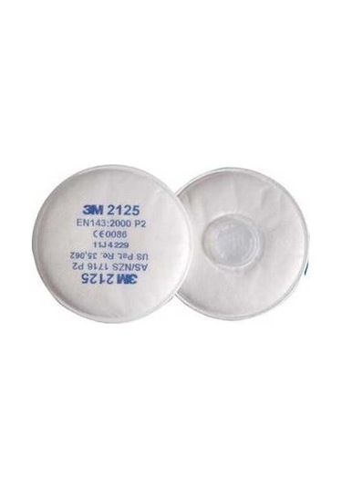 3M 2125 P2 Toz ve Duman Filtresi (1 Çift)