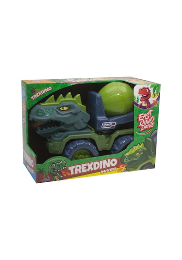 Oyuncak Dinozor Trex Mikser Beton Kamyonu