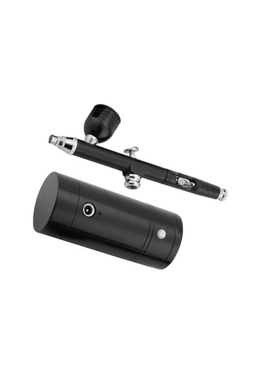 Sones Taşınabilir Şarj Edilebilir Mini Elektrikli Küçük Airbrush Hava Pompası Seti Boyama İçin Renkli Boyama Aracı