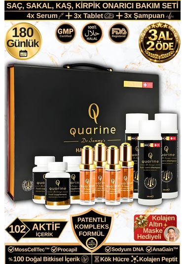 Dr. Sammy's Quarine 6 Aylık Premium Çanta Set