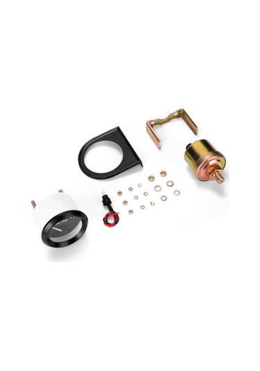 Lemestar Otomobil Yağ Basınç Ölçer Yeniden Takma 52mm Otomobil Yağ Basınç Aleti 0 100psı