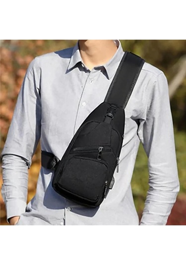 Prosev Jc34 Omuz Çantası Siyah