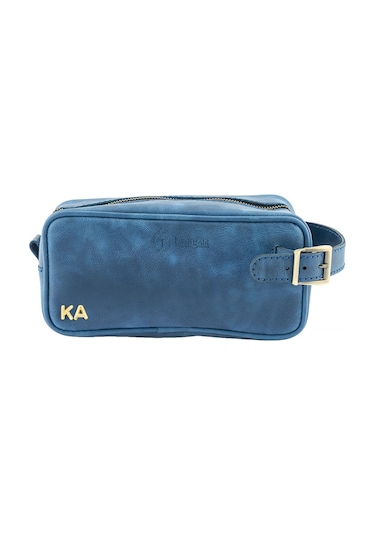 Twingold Dopp Kit Kişisel Bakım Ve Seyehat Çantası - Twgr115 Saks Mavi