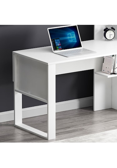 Tody Çalışma Masası - Beyaz Beyaz