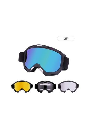 Uv Koruyucu Motosiklet Gözlüğü - Rüzgar Geçirmez, Anti-fog, Ayarlanabilir Spor Gözlük