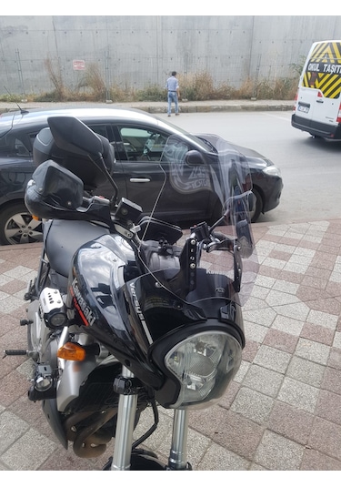 07-09 Kawasakı Versys Uzun Cam Zeus Açık Füme 4Mm 48Cm