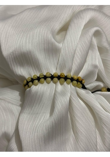 İlknur Doğal Taş Evi Baltık Kehribar Bileklik Çok Renkli