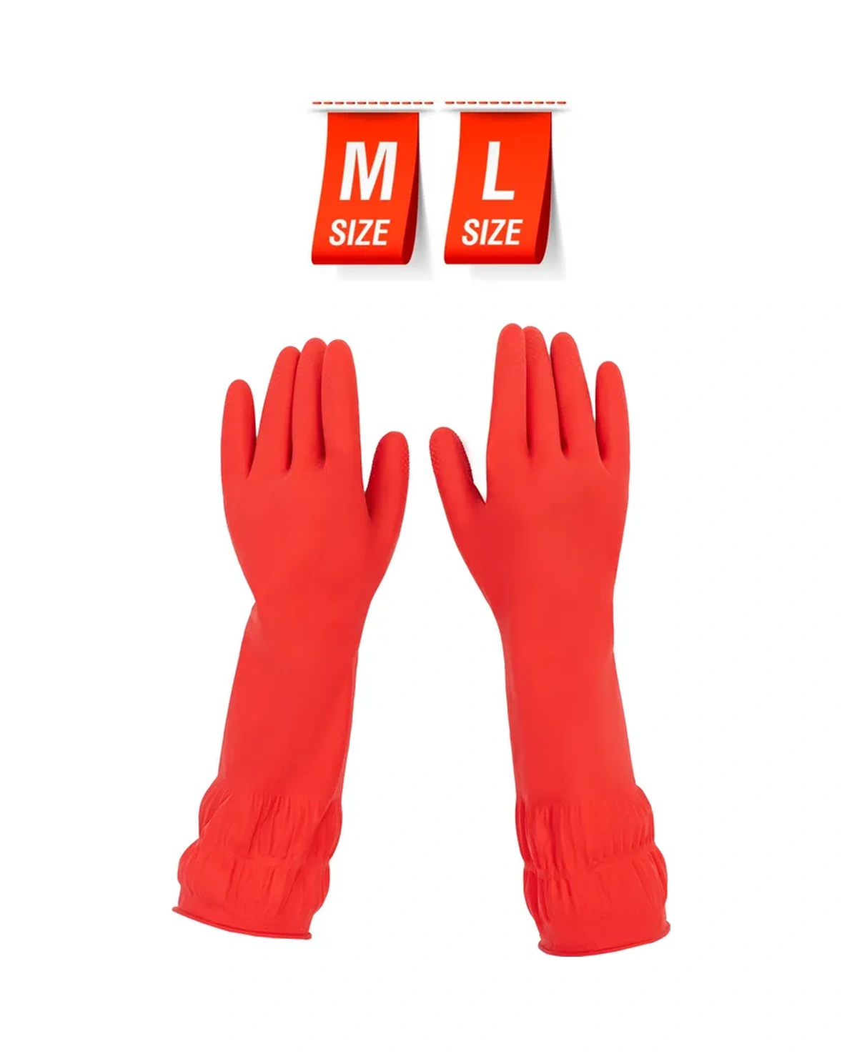 Mainstream Home Dayanıklı, 32 Cm Temizlik Lastik Eldivenleri 325173959