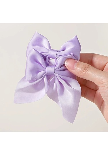 Willowhaven 2'li Paket Şık Kurdeleli Saç Aksesuarları - Burgundy Renk, Tüm Saçlar Ve Durumlar İçin Bordo Rengi