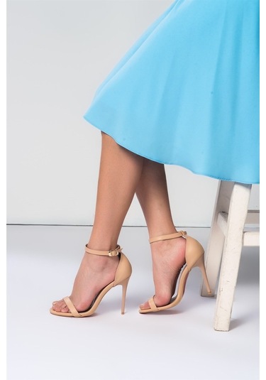 Fox Shoes Ten Kadın Topuklu Ayakkabı B922112609
