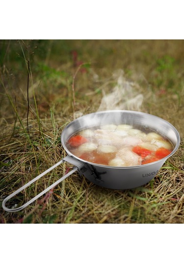 Symbee 4'lü Paket 260ml Çelik Konik Kase - Katlanabilir Kollü, Ev Ve Dış Mekan İçin Elverişli Çok Renkli