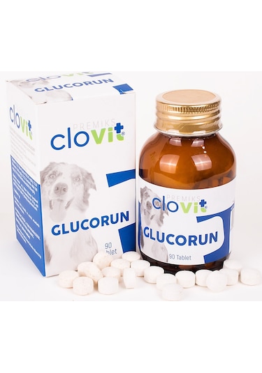 Clovit Glucorun Dog Kalça Eklem ve İskelet Destekleyici 90 Tablet