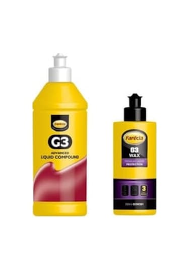 Farecla G3 Sıvı Pasta 500ml + Farecla G3 Wax Cila 250 Ml Set