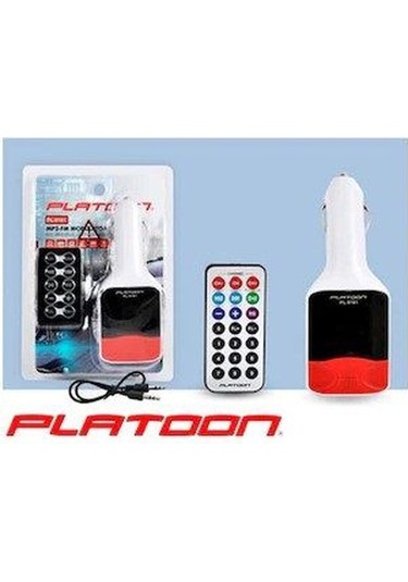 Platoon PL-9181 USB/SD/AUX FM Transmitter FM Modülatör