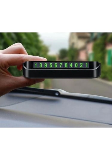 Autokıt Fosforlu Lux Araç Numaratörü